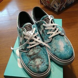 Nike sb zoom Air Stefan janoski green tie dye